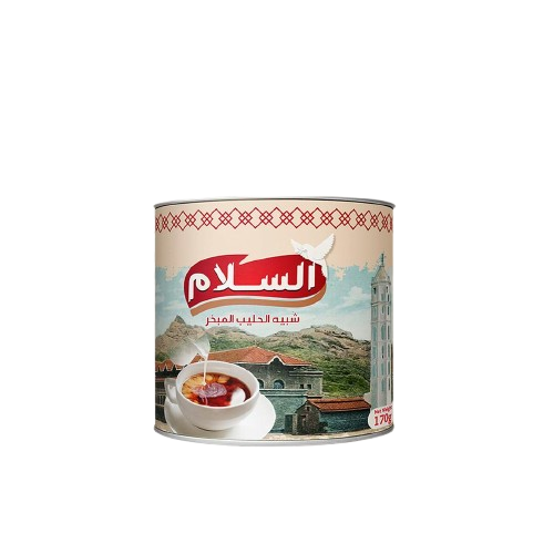 علبة حليب السلام المبخر